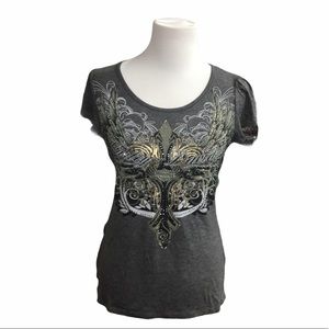 NWT Harley-Davison Embellished Shirt